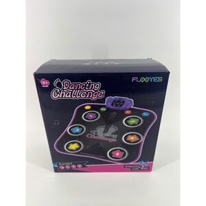 Flooyes Dancing Challenge Playmat Interactive Kids Game with Music 5 Level Modes